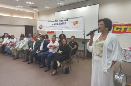 Rosa destaca desafios dos sindicatos e da classe trabalhadora na Bahia
