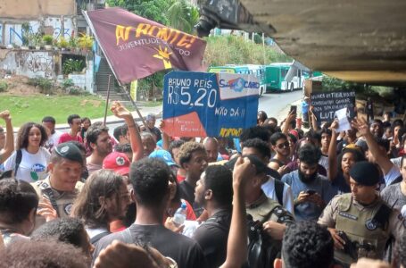 SintraSuper apoia protesto dos estudantes contra aumento da tarifa